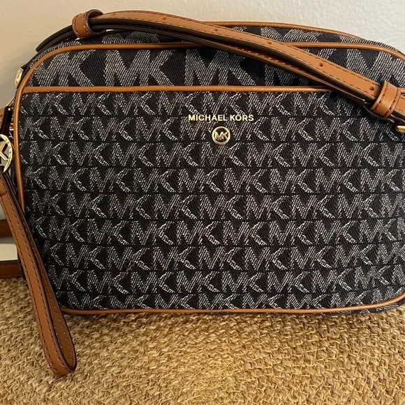 Michael Kors Denim Crossbody Bag - Picture 3 of 6